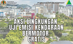 Uji Emisi Kendaraan Bermotor Gratis 