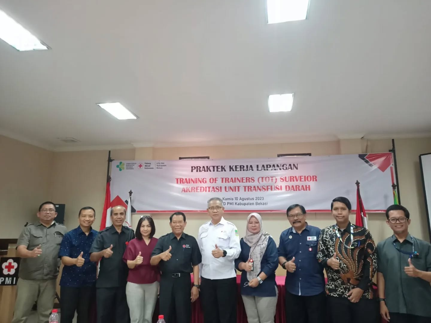 Dana Kemanusiaan PMI Kabupaten Bekasi