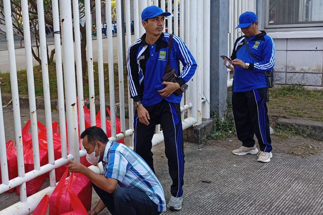 Sumbangan Snack Kegiatan POPDA Kab. Bekasi